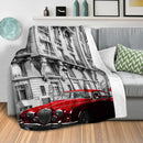 Artistic Paris Landscape Blanket