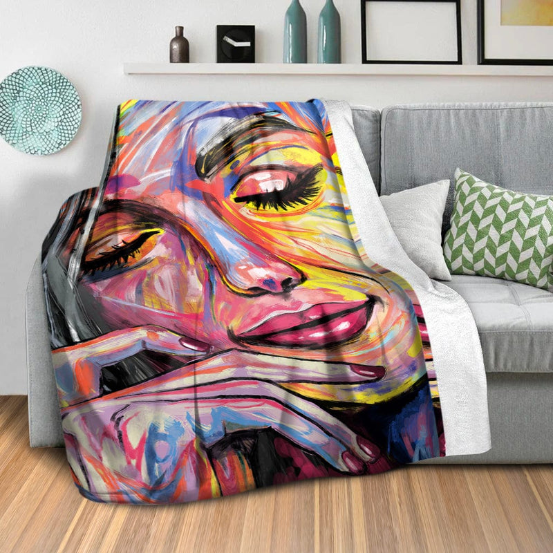 Artistic Woman Blanket