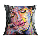 Artistic Woman Cushion