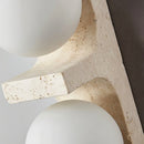 Aryil Travertine Wall Lamp