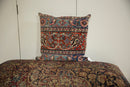 Vintage Meshed Rug Fragment Pillow