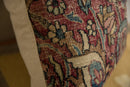 Vintage Meshed Rug Fragment Pillow