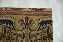 Decorative Cork Board Antique Kerman Rug Fragment Art