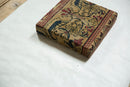 Decorative Cork Board Antique Kerman Rug Fragment Art