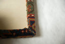 Decorative Cork Board Antique Kurdish Hamadan Rug Fragment Art