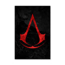 Assassins Creed Black Canvas