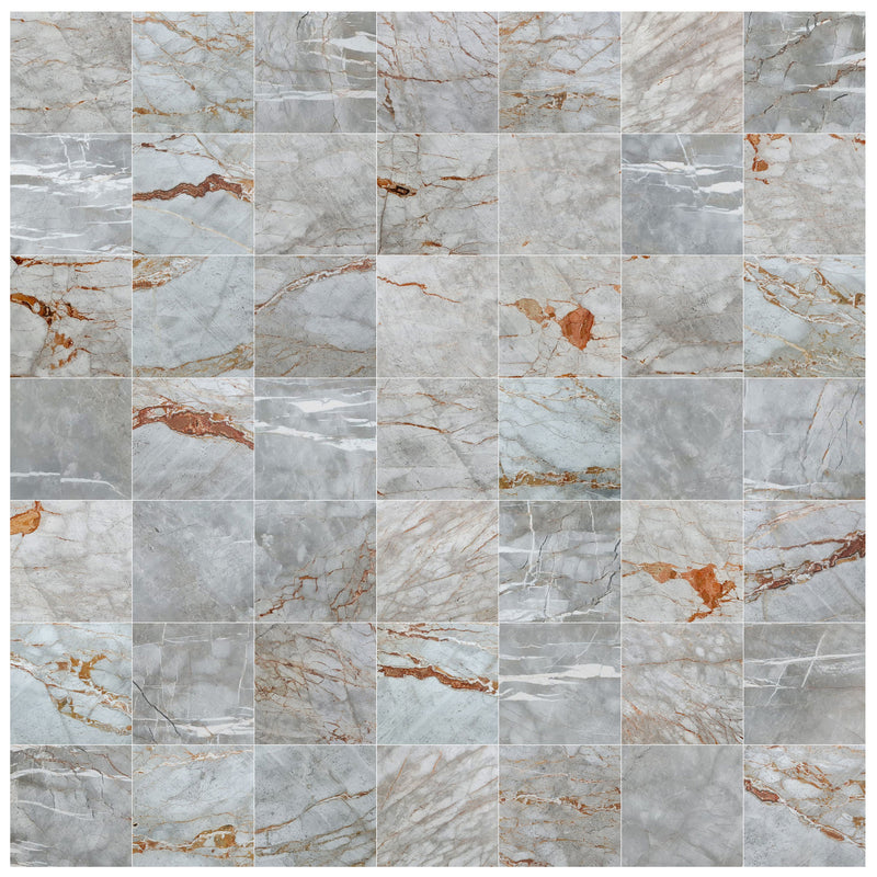 astana gray exotic marble 24x24 polished top multiple view