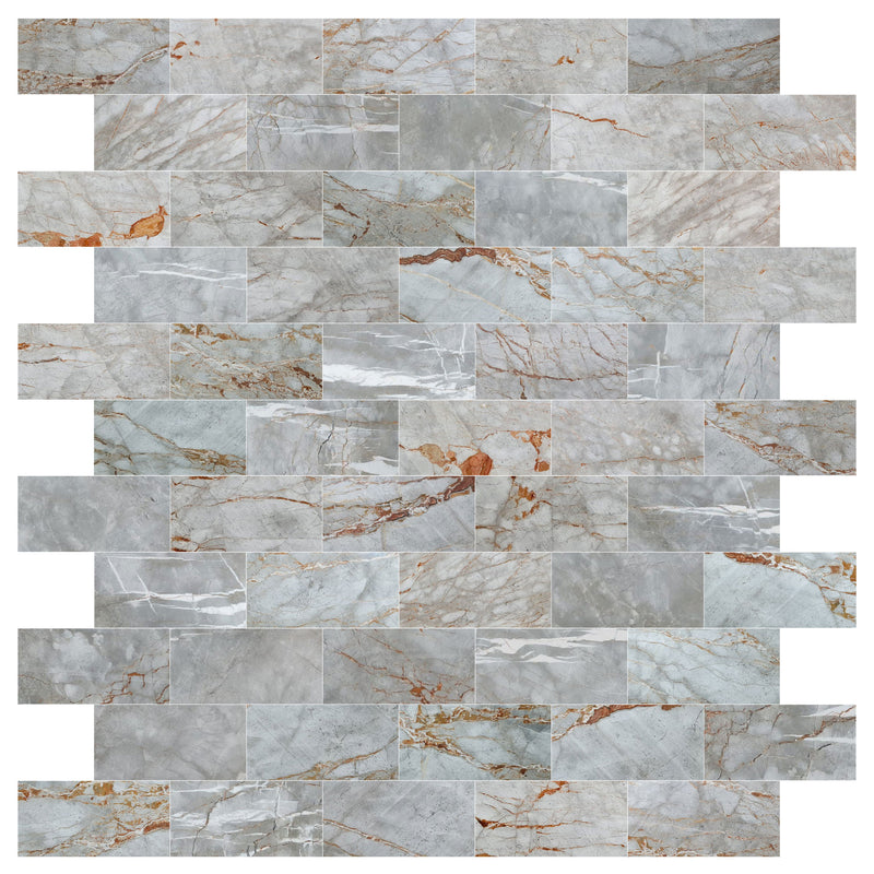 astana gray exotic marble 24x48 polished top multiple view