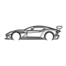 Vulcan Metal Car Wall Art - NC1108