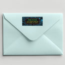 Astronaut Address Label
