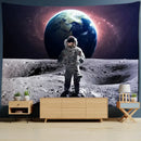 DecorBites™ Astronaut Moon Tapestry Wall Hanging - Boho Hippie Living Room Decor