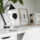 Astronaut sky projector nightlight white and gold bedroom lamp