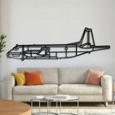 Atlantique 2 Metal Aircraft Wall Art - NCP0519