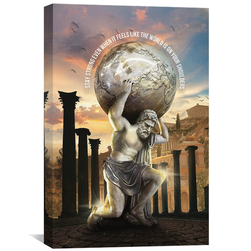 Atlas Strength - Quote Canvas