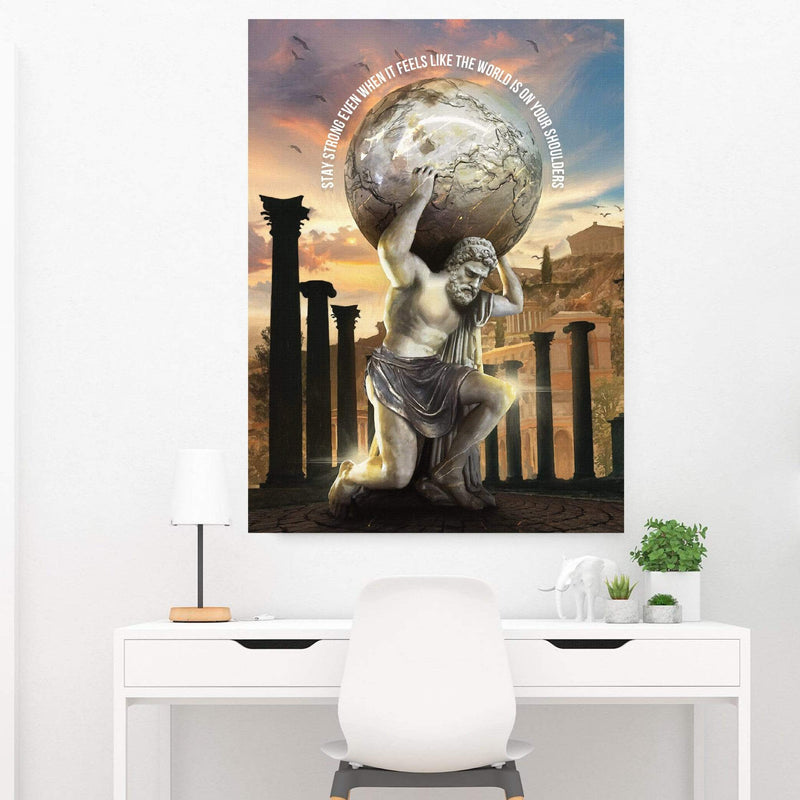 Atlas Strength - Quote Canvas