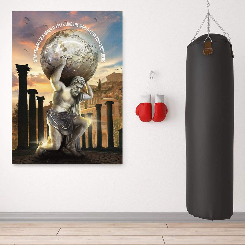 Atlas Strength - Quote Canvas