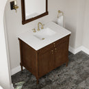James Martin Kinnsden 26" Mirror, Sable Oak