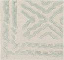 Ashland Modern Green/Beige Area Rug