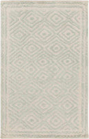 Ashland Modern Green/Beige Area Rug