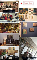 Black Anime Wall Poster