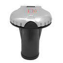 Attwood Deck Fill f/Carbon Canister System - Straight Body  Scalloped Stainless Steel Cap