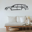 Audi RS6 Car Silhouette