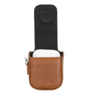 Aurora Luxury Leather AirPods Case with Attached Wrist Strap