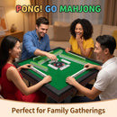 Automatic Ultra-Thin Foldable Mahjong Table With Two 152 42MM Tile Sets (SAK82950)