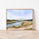 "Autumn Below" Art Print