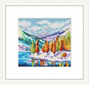 Autumn In The Mountains SM-613 Counted Cross-Stitch Kit