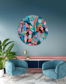 Autumn Leaves Printed Mirror Acrylic Circles