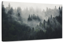 Misty Forest Mountain Wall Art