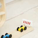 Wooden Car Ramp Racer | 4-Level Montessori Race Track Toy for Toddlers with Cars