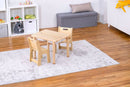 Cordia Kids Activity Table & Chair Set | Wooden Montessori Desk with Flip-Top Chalkboard & Storage