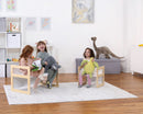 Hanover Montessori Weaning Table & Chair Set | Convertible Toddler Desk, Chair & Bench