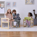 Hanover Montessori Weaning Table & Chair Set | Convertible Toddler Desk, Chair & Bench