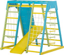 Magnolia | Indoor Wooden Jungle Gym with Monkey Bars, Rock Wall & Swing
