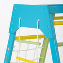 Magnolia | Indoor Wooden Jungle Gym with Monkey Bars, Rock Wall & Swing