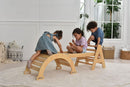 Maple | Beginner Pikler Triangle & Rocker