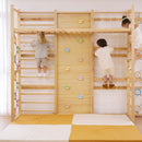 Monkey Bar Attachment – For 79 Inch MODULAR Walnut Swedish Ladder