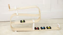 Wooden Car Ramp Racer | 4-Level Montessori Race Track Toy for Toddlers with Cars