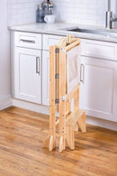 Plum 3-in-1 Foldable Kitchen Tower, Step Stool & Chalkboard for Toddlers
