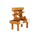 Wooden Water Table for Toddlers | Outdoor Sensory Play Table with 2 Buckets