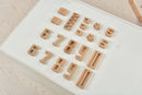 Montessori Wooden Number Blocks | Self-Correcting Math Manipulatives for Counting, Addition & Subtraction
