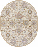 Conesus Hand Tufted Ivory 1109 Wool Rug