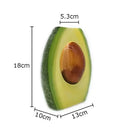 Avocado ceramic vase green and yellow living room decor craft pot