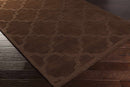 Ermont Modern Chocolate Brown Area Rug