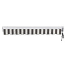 [16X10FT] Awntech Destin Premium Electric Outdoor Motorized Retractable Awning [DTL16/DTR16-SBY] (SAK69832)