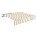 [16X10FT] Awntech Destin Premium Electric Outdoor Motorized Retractable Awning [DTL16/DTR16-SBY] (SAK69832)