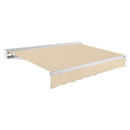 [16X10FT] Awntech Destin Premium Electric Outdoor Motorized Retractable Awning [DTL16/DTR16-SBY] (SAK69832)